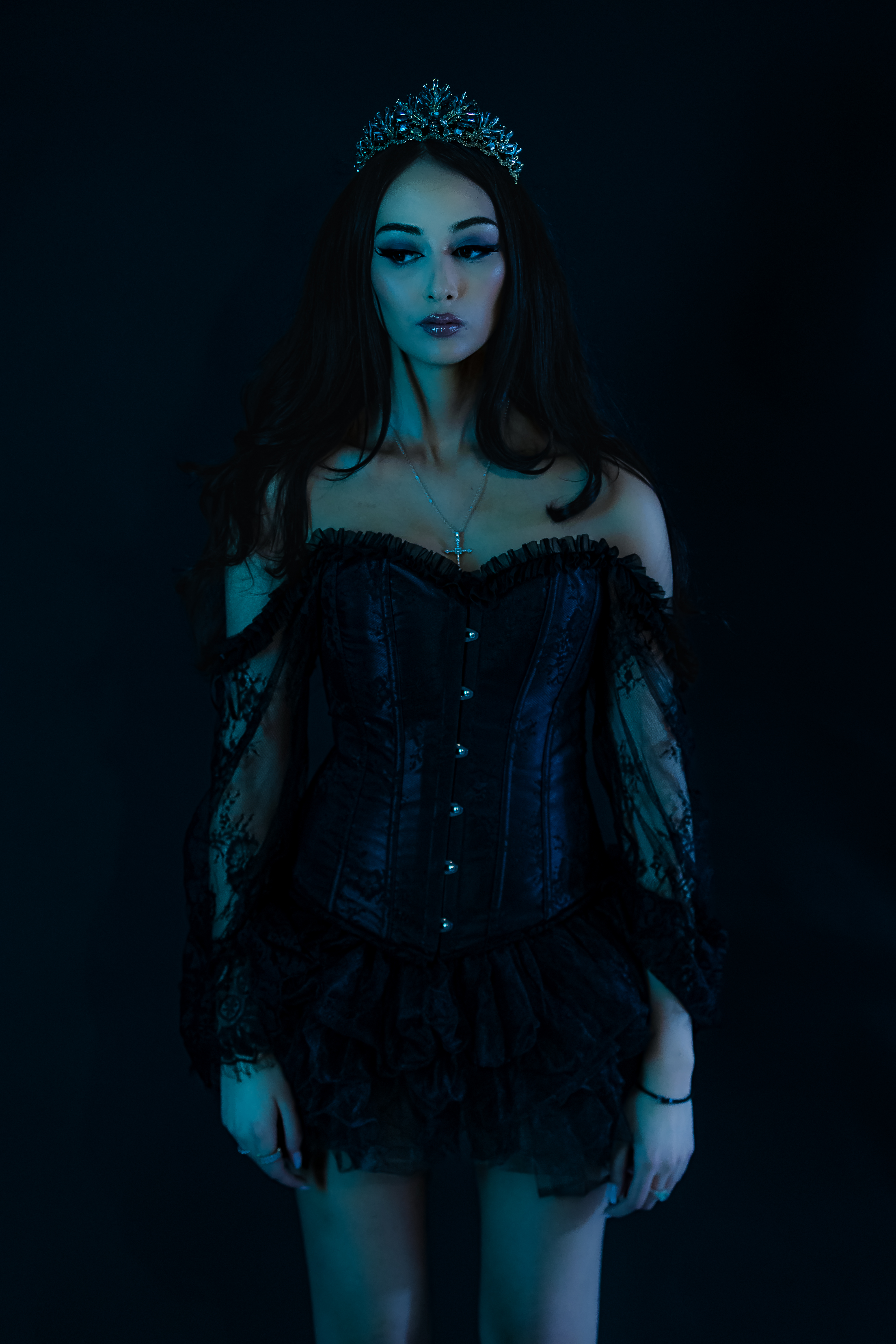 Sharon Black Swan Portrait 3