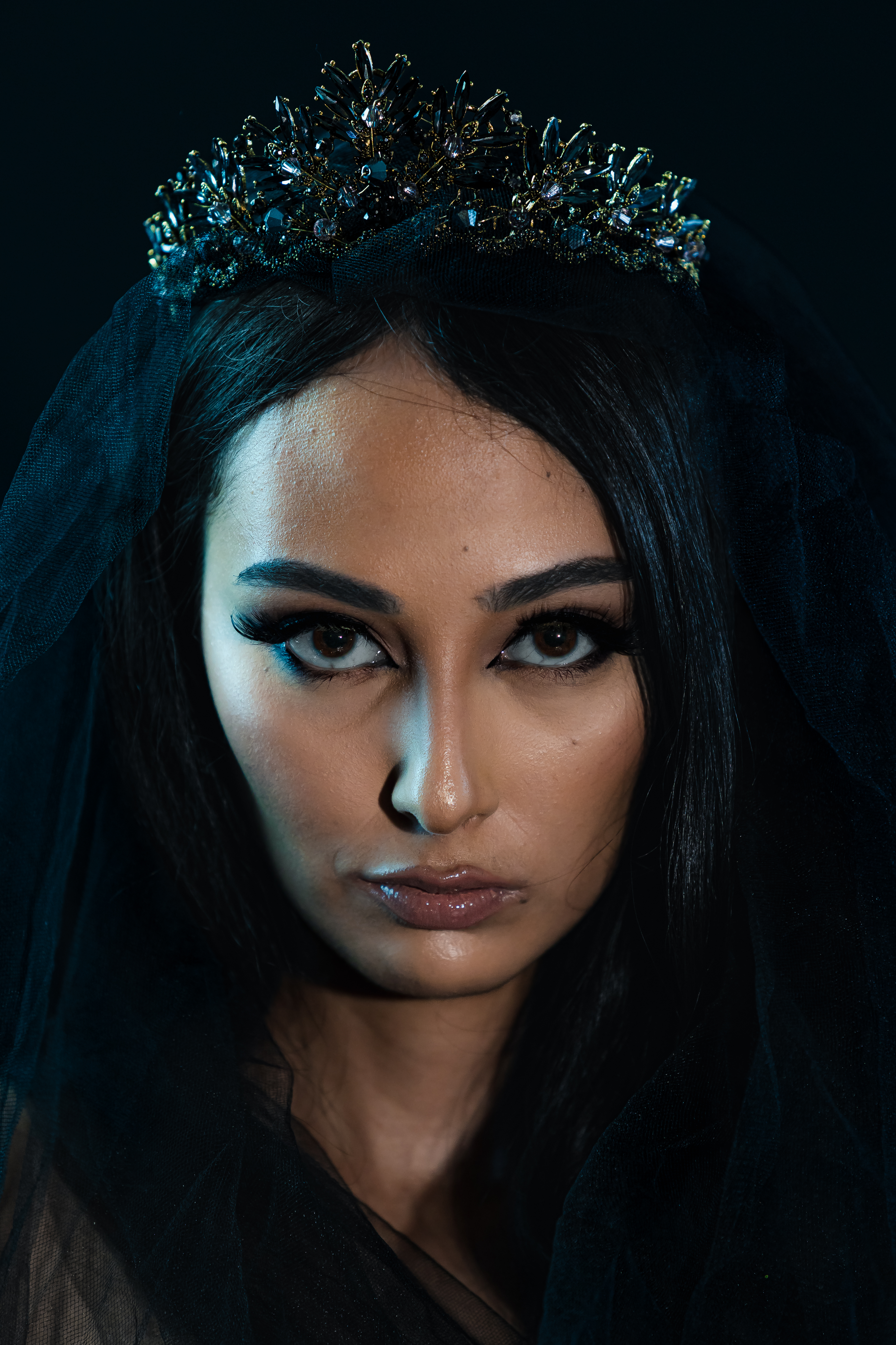 Sharon Black Swan Portrait 6